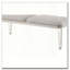 Banc gris clair Laveda