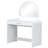 Makeup Vanity Set With Mirror And Lights, Drawer, White