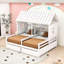 Lit plateforme simple avec tiroirs Creagh-1676162507