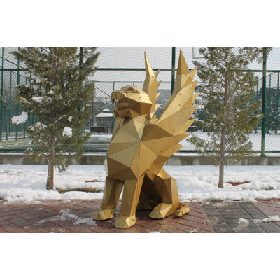 Statue de griffon mythique - XL