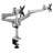  Dual Arm Articulating Computer Monitor Height Adjustable 2 Screen Desk Mount-54520587