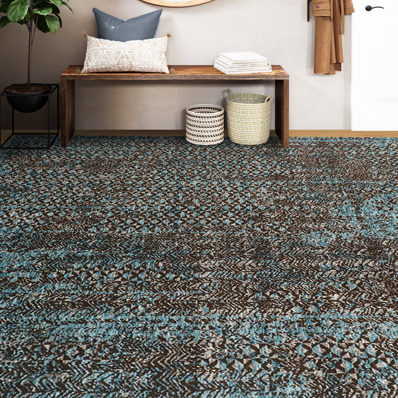 Wool Area Rug, Rectangle 8' x 10'