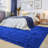 Solid Rug Soft Fluffy Bright Blue Indoor Area Rug for Living Room Bedroom Nursery Kids Room-805677157-835077178