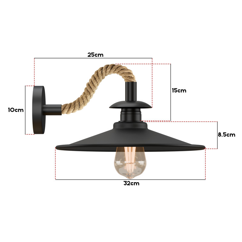 Mairead Armed Sconce, No