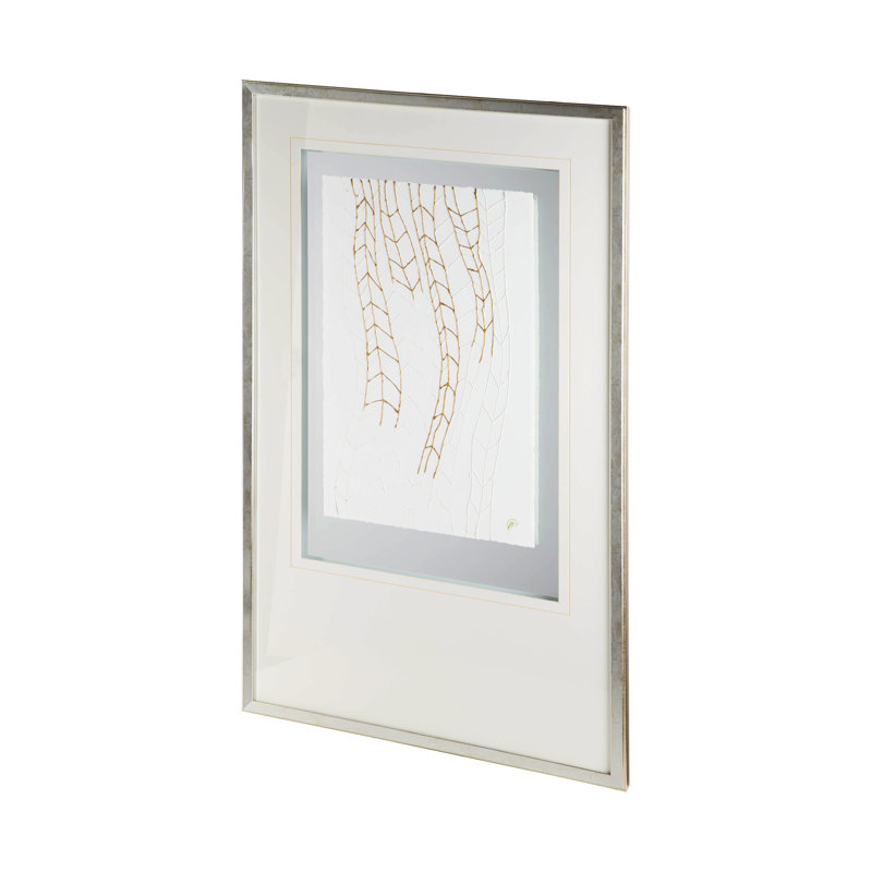 Vin I a Handmade Original Framed Artwork under Glass