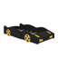 Lit plateforme simple en forme de voiture avec roues et rangement-615342834-615342837