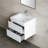 Carol-Ann 23.6'' Fully Assembled Wall Mounted Single Bathroom Vanity with Stone Resin Vanity Top-1365931277-1365870705