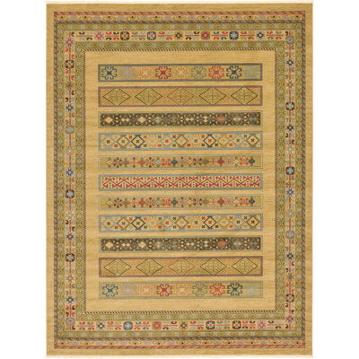 Tapis à motif géométrique Jaeden