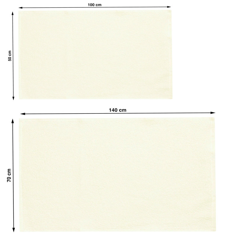 Midweight Mulit-Size Set, Cream