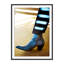 The Boot by Ella Virginia West - Single Picture Frame Print-1290377808-1290377807