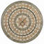 BRAVA FIRE PIT 60cm Mosaic Table with San Remo Chair Garden Set