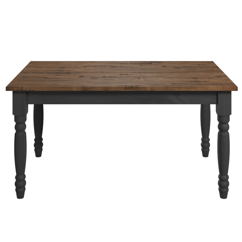 Wood Dining Table Black | Furniture Dash, Black