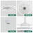 24 Inch Smart Ceiling Fans With Lights And APP Control, Modern 6 Speeds LED Dimmable Fandelier Ceiling Fan For Bedroom-1149606195