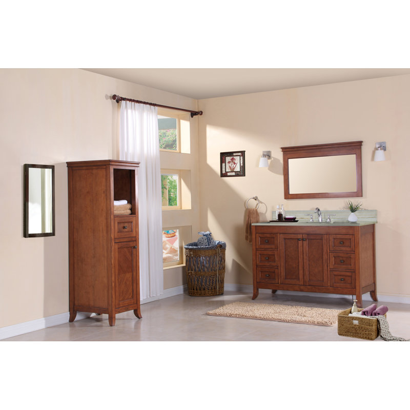 Ensemble de meuble-lavabo simple 48 po Mayfield, Marbre de Carrare