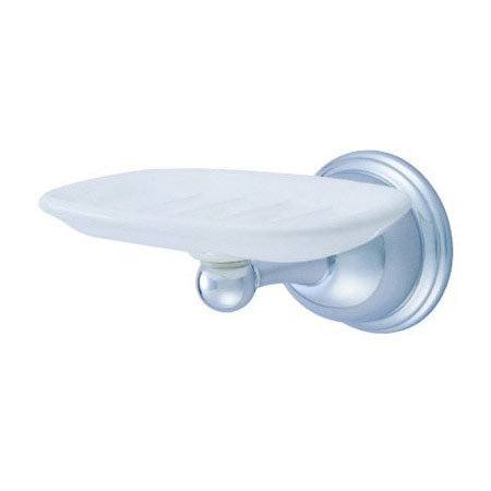 Restoration Chicago Soap Dish, Polished Chrome