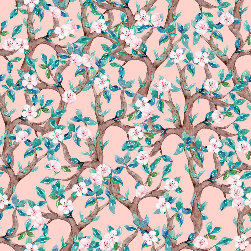 Papier peint Floral Vines