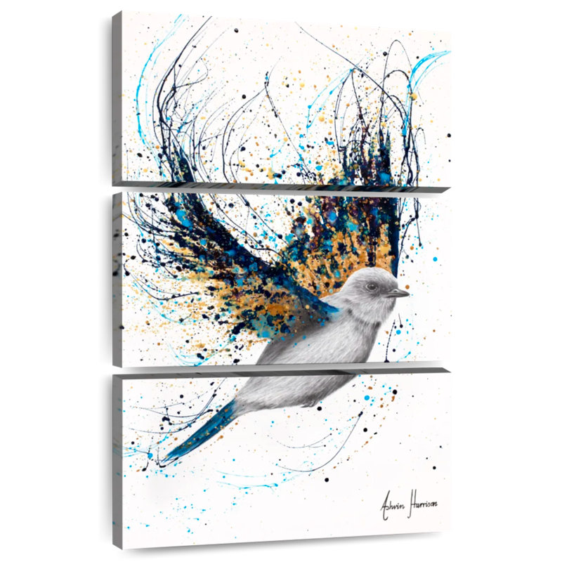 Oiseau-trésor Brampt, H 32 po x l 20 po