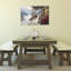 Reproduction d'art mural paysage d'hiver-404776519