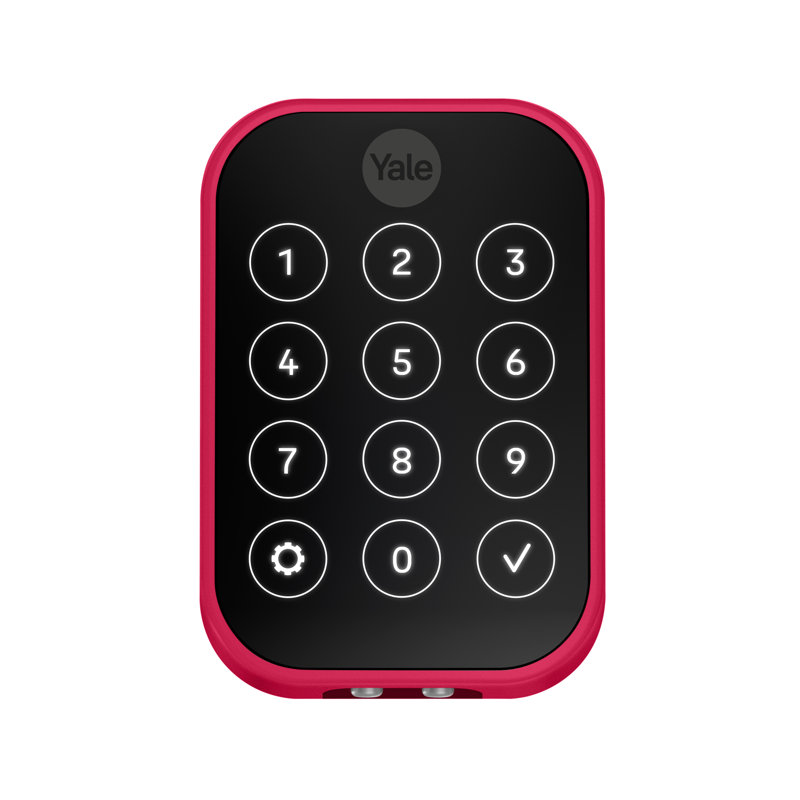 Limited Edition Yale Assure Lock 2 Key-Free Touchscreen With Wi-Fi In Viva Magenta