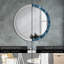 Huldar Glass Flat Wall Mirror