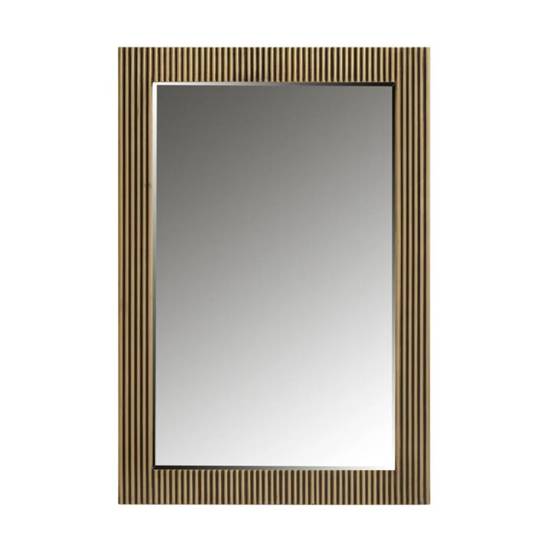 Ironville Brass Rectangle Mirror