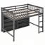 Lit avec 8 tablettes de rangement ouvertes-231794021