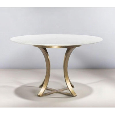 Jabrien Round Stone Top Dining Table