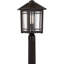 Tête de lanterne câblée à 1 lumière H 18 po Arry Kensett Palladian Bronze