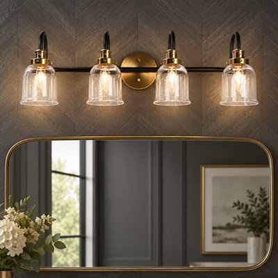 Lustre rectangulaire à 3 lumières pour îlot de cuisine avec détails en bois Connie-Agnes