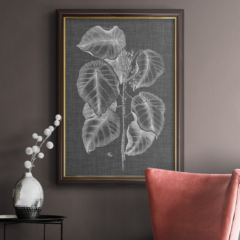Manolis " Graphic Foliage IV ", 20" H x 16" W x 1" D