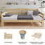 Lassen Solid Wood Daybed with Trundle