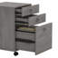 Ensemble de bureau rectangulaire 2 pièces Echo-1035607655