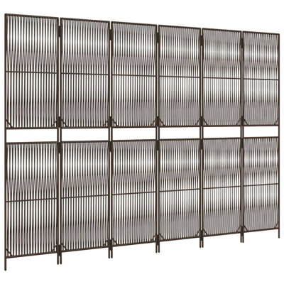 Arlmont & Co. Room Divider Panels Poly Rattan