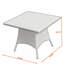 Table de salle à manger carrée