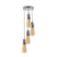 Brodeur 4 - Light Chrome Cluster Pendant-1592214244