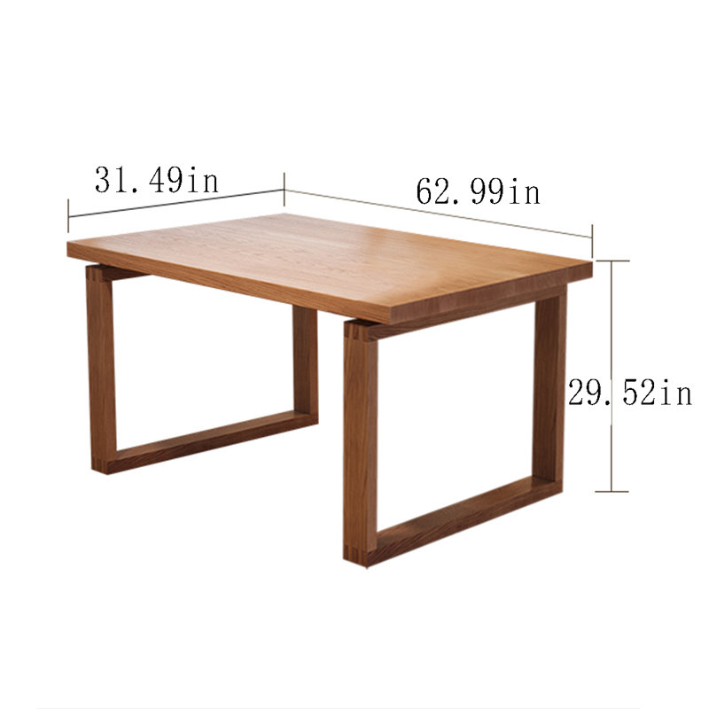 Table de salle à manger Michelangela, L 39,37 po x L 62,99 po