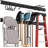 Jahnke Garage Tool Storage Rack, Heavy Duty Garage Storage Organizer Rack System Wall Mounted Tool-1713638823