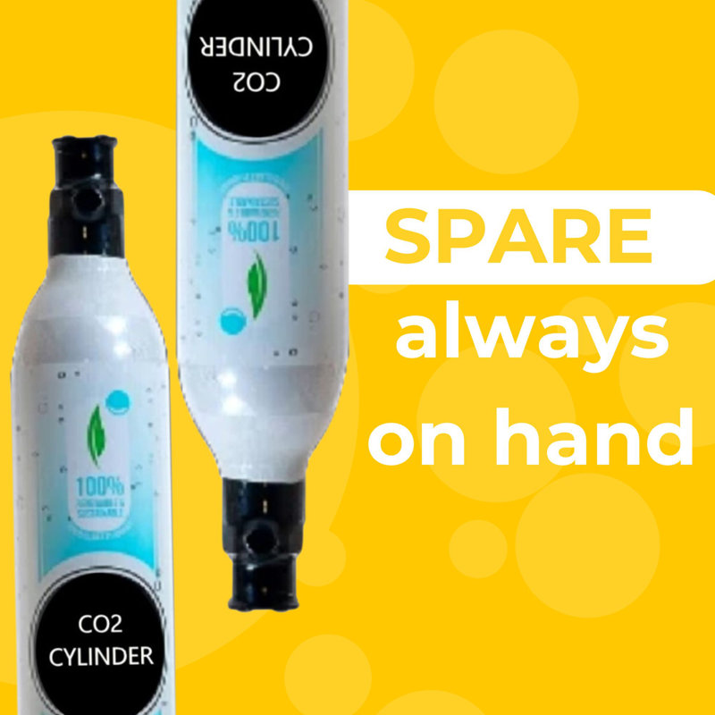 CO2 Gas Cylinder  Premium Grade CO2  100% Renewable CO2 3PK