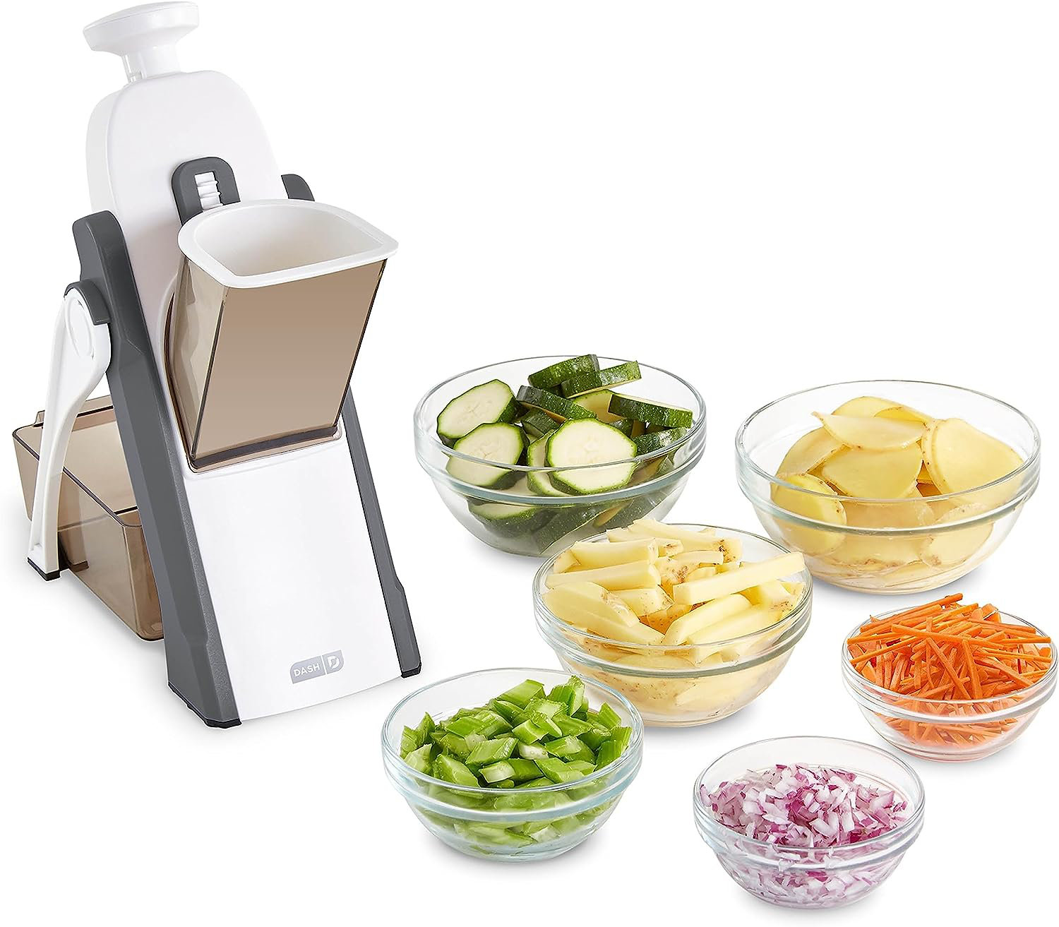 8 In 1 Mandoline Slicer Adjustable Thickness With Container Box