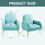 Chaise pour chambre à coucher - Fauteuil d'appoint Cyan
