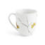 Butterfly Ginkgo Handmade Porcelain Coffee Mug