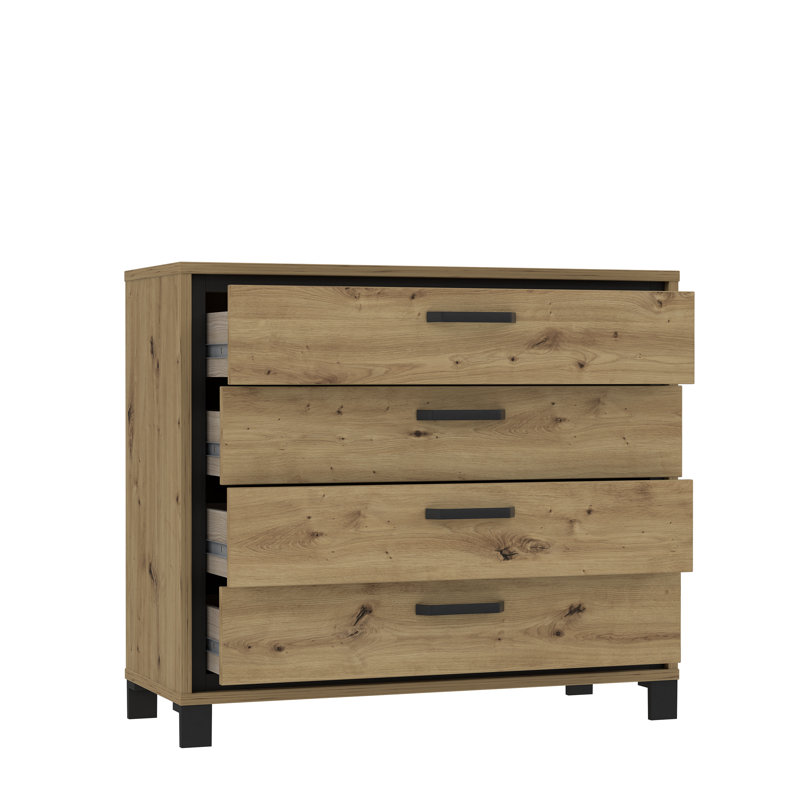 Crespin 104.7cm W 4 - Drawer Chest of Drawers