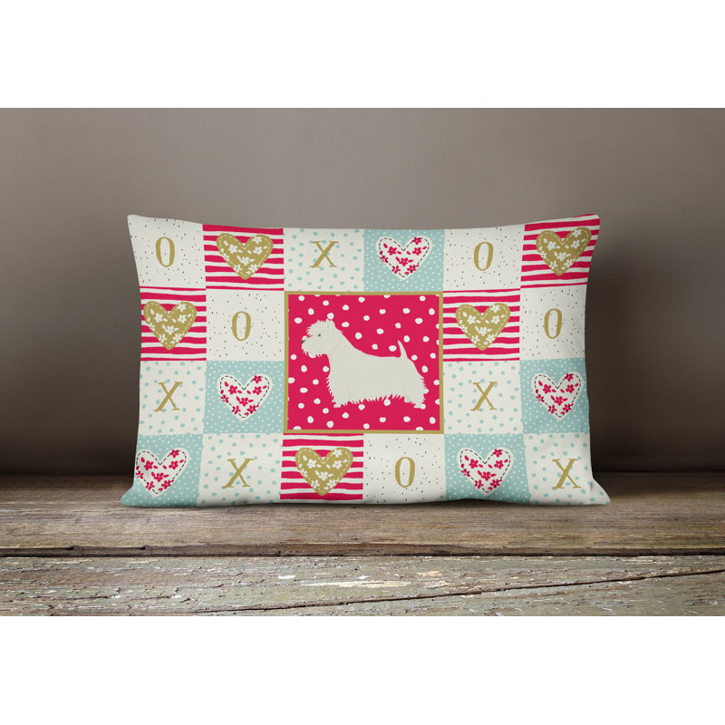  Coussin Westie Love