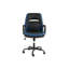 Chaise de bureau en similicuir 1 pièce à conception ergonomique avec roulettes-535345320