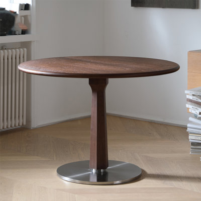 French style solid wood round dining table