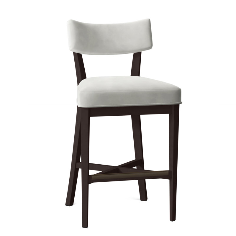 Tabouret de bar 29,5 po Juliet, Espresso, Sac en papier Perigold Tres Chic, Tabouret de comptoir (siège d'une hauteur de 25,5