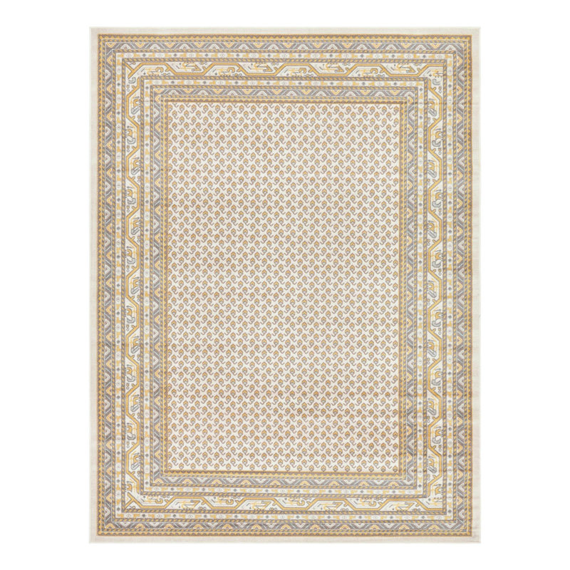 Swinson Geometric Indoor Rug, Rectangle 5'3" x 8'