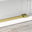 Porte de douche coulissante simple sans cadre ivoire l 48 po x H 76 po-102352822