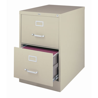 18'' Wide 2 -Drawer Steel File Cabinet