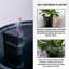 Pot à fleurs en plastique Leyanna-87829432